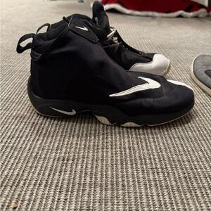 Nike Black and White High-Top Sneakers